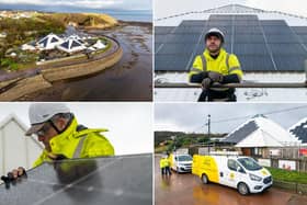 Solar panel installation at SEALIFE Scarborough