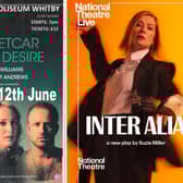 A Streetcar Names Desire and Inter Alia are NT Live productions coming to Whitby Coliseum.