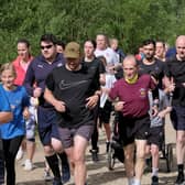 North Yorkshire Water Park run , pic Richard Ponter