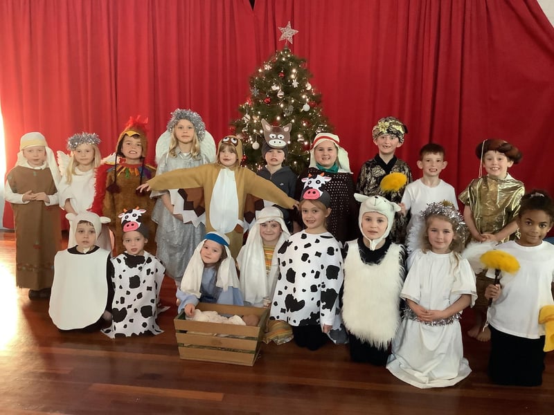 Pickering School years one and two Born in a Barn