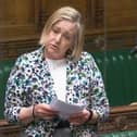 Scarborough and Whitby MP Alison Hume in the Houses of Parliament.