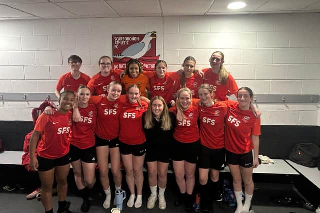 The SFS Women's U21s team beat UFCA 4-1