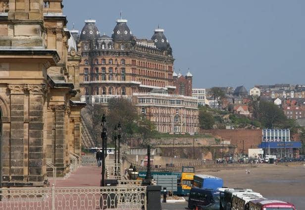 The Spa and Grand Hotel, Scarborough.  Copyright Peter Church/Geograph.