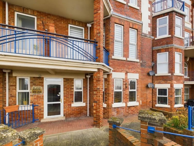 This two bedroom flat is for sale with Hunters for £165,000.