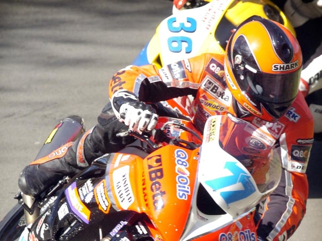 Ryan Farquhar at the Ian Watson Spring Road Races in 2009.