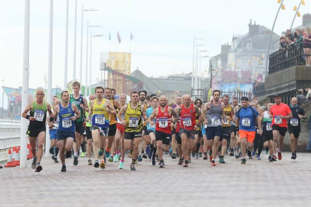 The start of the 2023 Bridlington Road Runners Multi Terrain Race. PHOTO BY TCF PHOTOGRAPHY