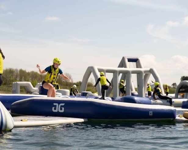 North Yorkshire Water Park is gearing up for an action-packed May half term, with the opening of the Warrior Aqua Park.
