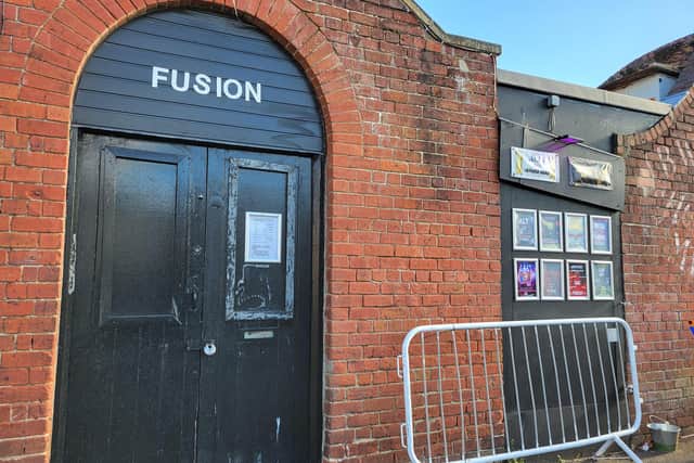 Fusion, Nightclub, Scarborough. Courtesy Anttoni James Numminen, LDRS