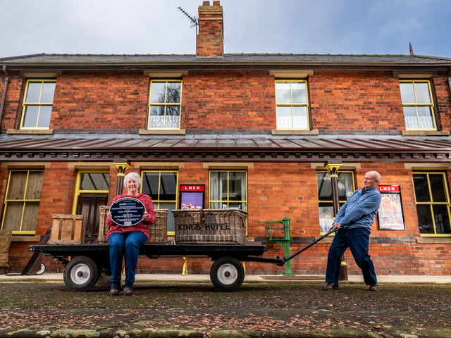 The line closed in 1950 before it later became a private home for 40 years until 1996 when the couple bought it for £112,500.