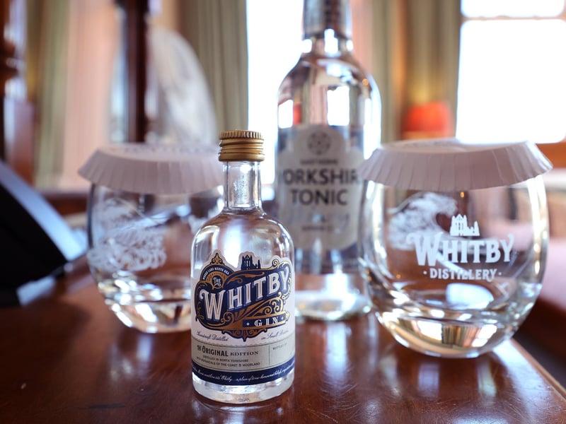 Refreshments in the bedroom.