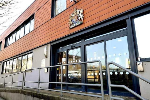 Scarborough Magistrates' Court, where former PCSO Daisy Pennock was sentenced for unauthorised searches on police computer systems.