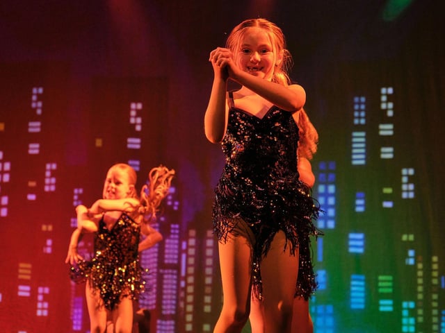 Youngsters entertain the audience.