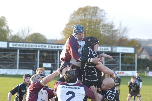 Do you know any of the Scarborough RUFC players in action v Redcar?