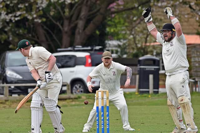Forge Valley, in batting action last week against Brompton, won against Glaisdale. photo by Simon Dobson