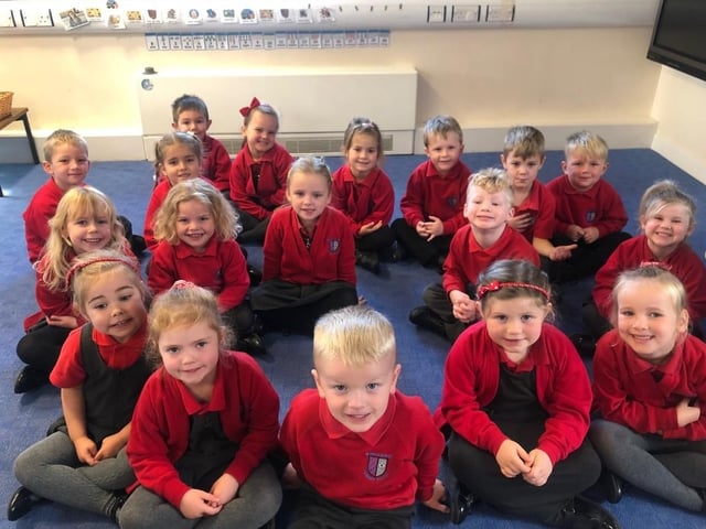 Newby School blue group.