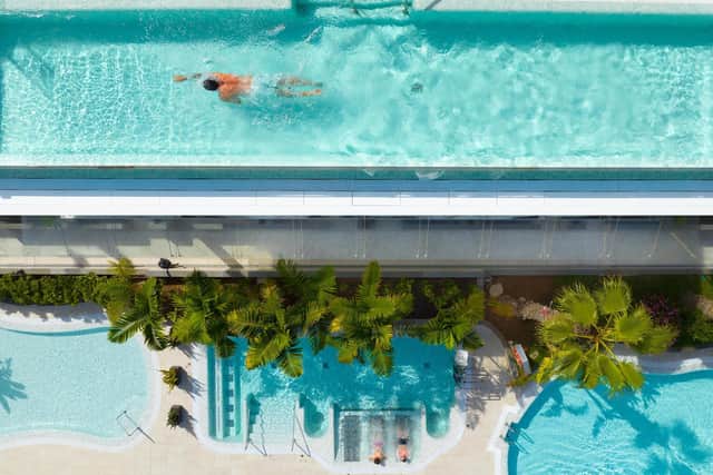 Water way to relax at Spring Hotel Vulcano, superbly situated accommodation awash with pool - and poolside - funWater way to relax at Spring Hotel Vulcano, superbly situated accommodation awash with pool - and poolside - fun