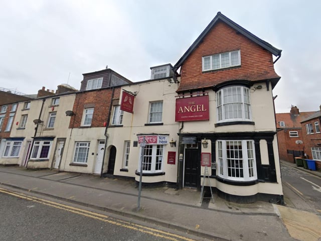 With 5 votes the Angel Inn has come in joint fifth place. It is located on North Street.