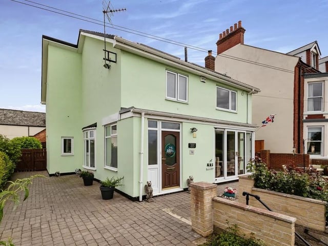 Three-bedroom detached house, on market with Reeds Rains, £400,000.
