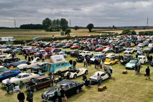 Langlands Garden Centre raises £6700 from its annual car shows