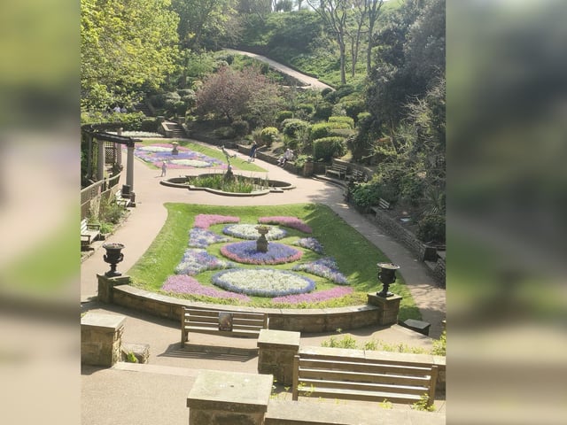 Spring is in full bloom across the town.