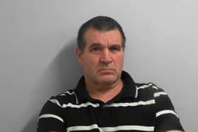 A 65-year-old man who threatened to throw acid in a woman’s face as part of a relentless harassment campaign has been jailed for two years.