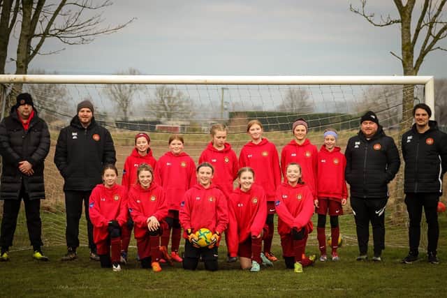 Scarborough Ladies Under-12s Reds