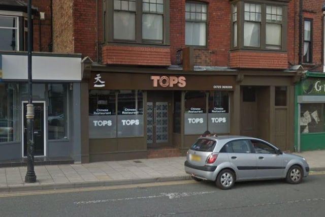 Tops is located on Falsgrave Road, Scarborough. One Google review said: "Probably the best Chinese restaurant in Scarborough. They have a nice big menu serving great tasting and looking food. The portion sizes are very good and so are the drinks, with a big drinks menu too. They also do a takeaway service too which is handy. Overall really recommend this restaurant and it is our favourite one in the area."