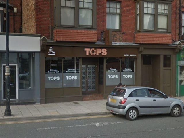 Tops is located on Falsgrave Road, Scarborough. One Google review said: "Probably the best Chinese restaurant in Scarborough. They have a nice big menu serving great tasting and looking food. The portion sizes are very good and so are the drinks, with a big drinks menu too. They also do a takeaway service too which is handy. Overall really recommend this restaurant and it is our favourite one in the area."