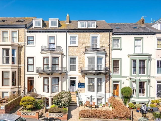 This seven bedroom, seven bathroom terraced house is currently for sale with Carter Jonas for £685,000
