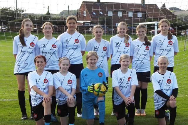 Scarborough Ladies Under-13s lost 3-0 at home to Northallerton in the City of York Girls Football League on Saturday.