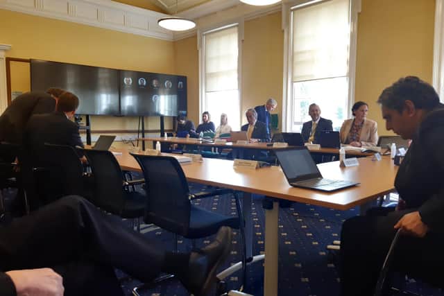 Today's meeting of North Yorkshire Council's executive committee