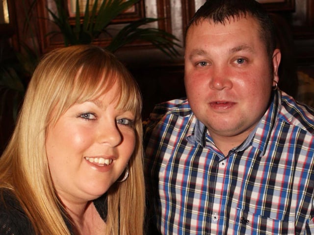 Nicola & John enjoying a quiet drink in Roseburys.