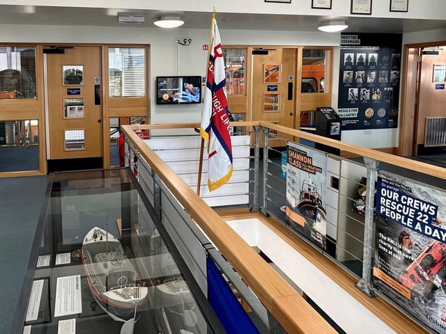 A number of interesting exhibits are on display