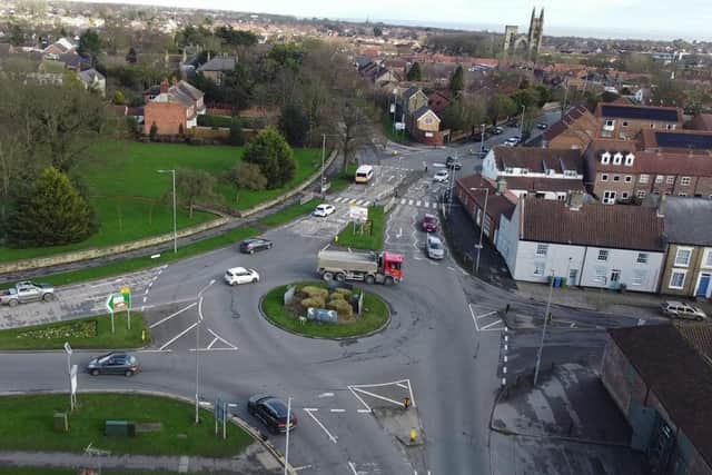 The roundabouts on Scarborough Road, Bridlington, will be improved as part of the resurfacing scheme.