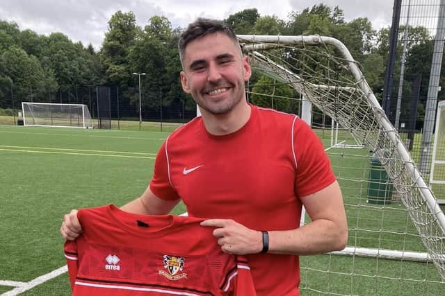 New skipper James Williamson confirms his new deal to stay with Bridlington Town Football Club for the 2023-24 season.
