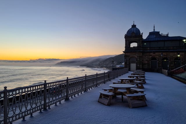Frosty sunrise in Scarborough.
picture: Jenna Jackson