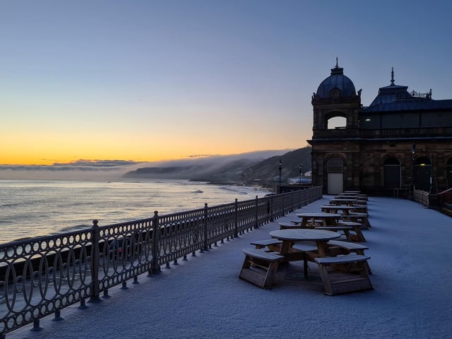 Frosty sunrise in Scarborough.
picture: Jenna Jackson