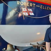 Curator of Whitby Lifeboat Museum, Neil Williamson.
