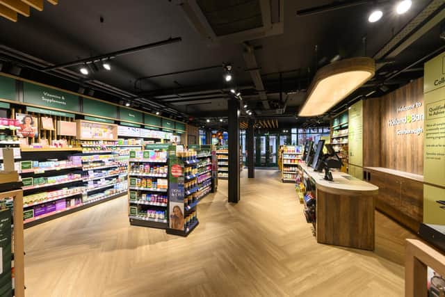 Sustainability has been at the heart of this operation, with 100 per cent recyclable materials being used to refit the store. Photo: Simon Vine Photography.
