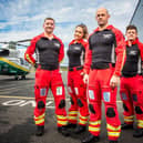 Great North Air Ambulance crew.