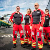 Great North Air Ambulance crew.