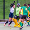 Millie Storr celebrates scoring the opening goal for Whitby