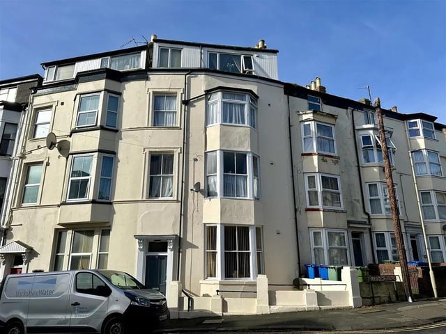 This block of five self-contained flats for sale with Colin Ellis Property Services with a guide price of £250,000.