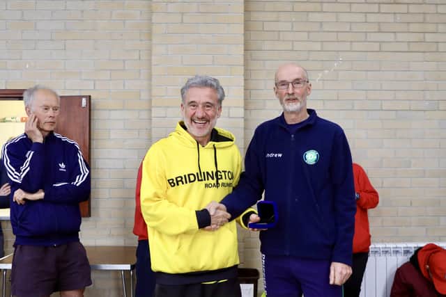 BRR athlete Chris Wilson finished second in his age category