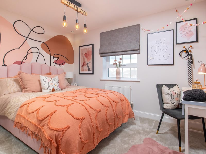 Bedroom at the Kirkdale.