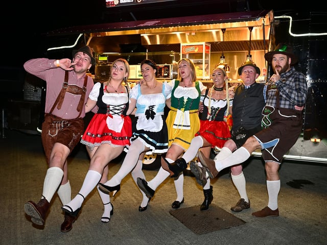 Oktoberfest fun. Picture: Richard Ponter