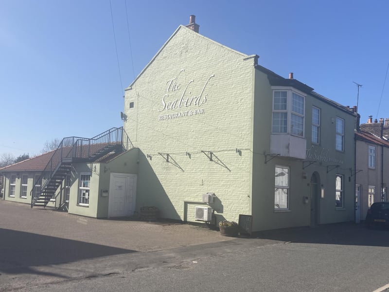 The Seabirds Inn is located on Tower Street, Flamborough. One Tripadvisor review said "Great food, great service and lovely place, highly recommended. Fantastic value for money- and the cocktails are lush."