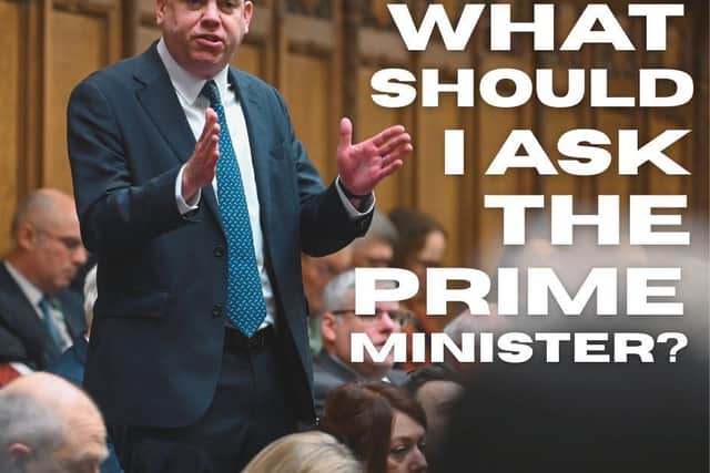 Charlie Dewhirst MP has the opportunity to ask the Prime Minister a question on behalf of his constituency this week.