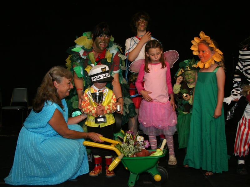 Entrants in the regatta fancy dress parade at Whitby Pavilion.
w093505vv