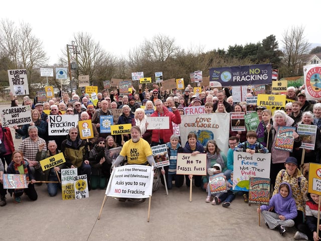 Posing for the photographer before the march. picture: Richard Ponter